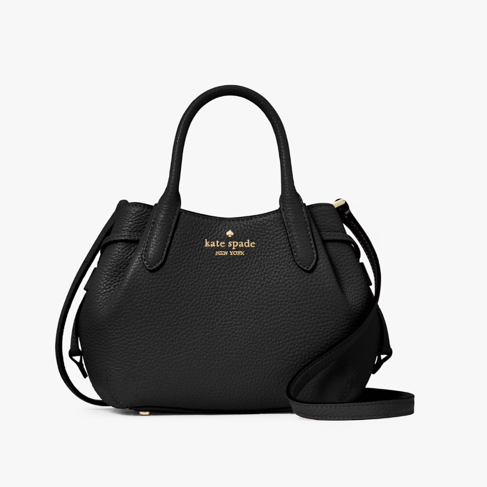 KATE SPADE DUMPLING MINI SATCHEL CROSSBODY NWT IN BLACK